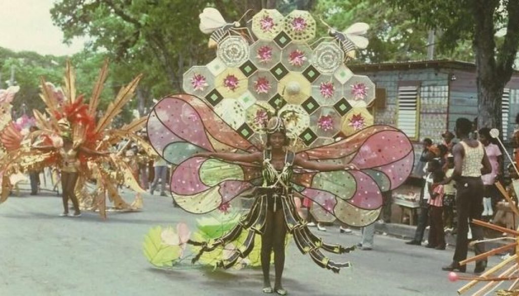 Antigua carnival costume 1975