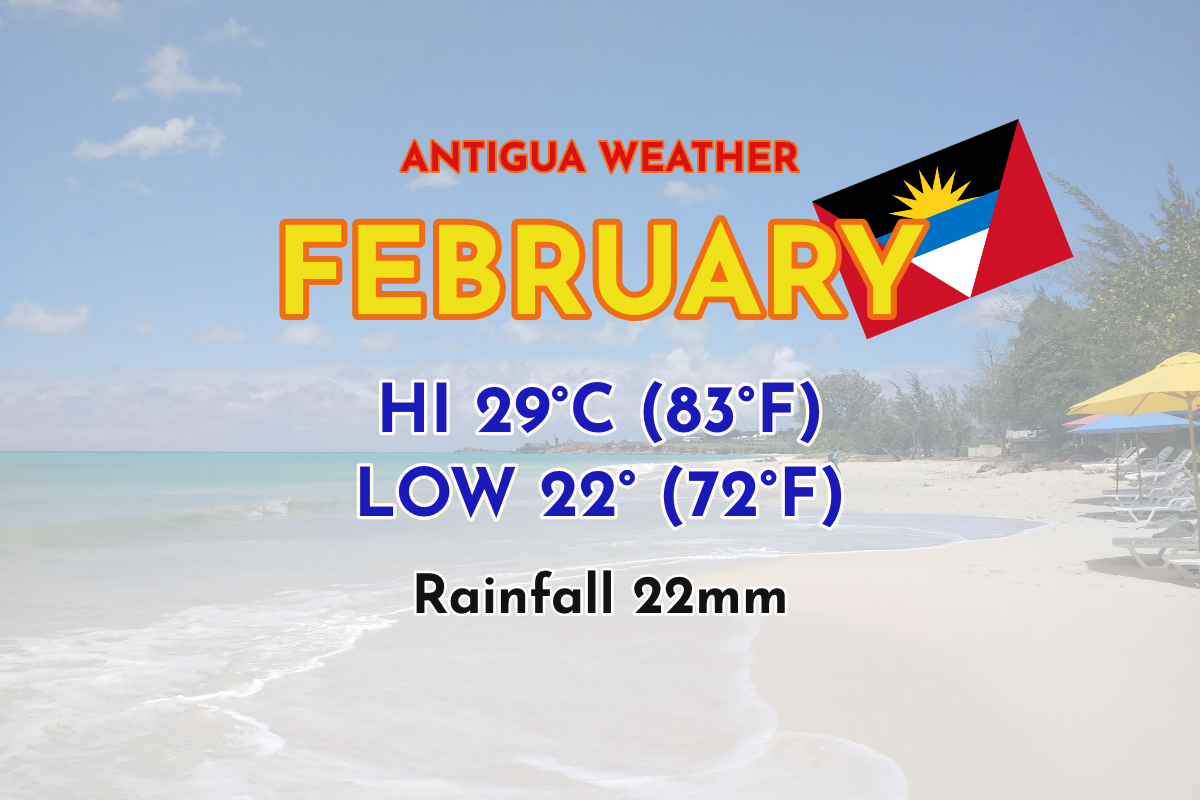 Antigua Weather February – February In Antigua